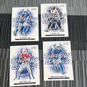 Score Throwbacks Kids Trading Cards Set